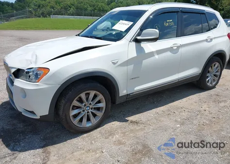 2012 BMW X3 xDrive28I из США, поврежденный, VIN 5UXWX5C57CL726367